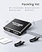 avedio links HDMI Splitter 1 in 2 Out 4K@60Hz [with 4 ft HDMl Cable], Aluminum Alloy 4K HDMI Splitter Copy 2 Same Screen (Not Extend), 1x2 Hdmi 2.0 Splitters Support HDCP 1.4(Dark Black)
