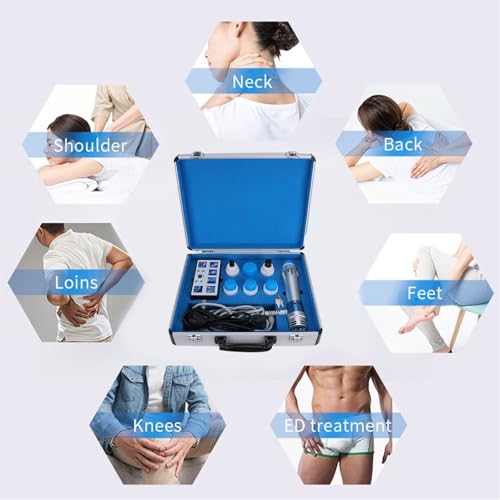 Máquina de terapia de ondas de choque extracorpórea, equipo de tratamiento ESWT para alivio del dolor muscular y disfunción eréctil (110-240V) miniatura 5