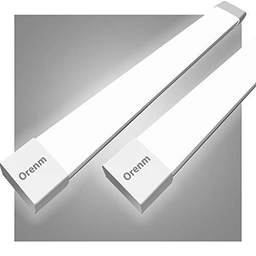 Image of Plug and Play Linkable Waterproof LED Tube Light , 4FT 36W 5000K with Switch Cord Easy Installed on Ceiling or Wall Without Wiring for LED Garage Light Under Cabinet Light LED Shop Light (4FT 2 Pack)