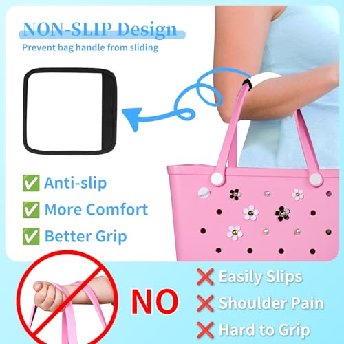 Image of Strap Wrap Clips Buttons Charm Accessories for Bogg Bag