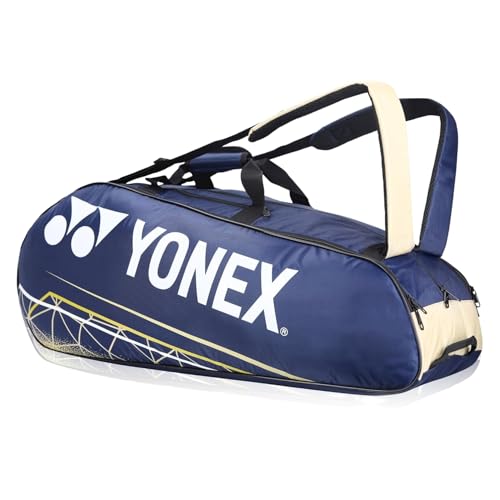 Image of YONEX ACE2 Badminton Racquet Kit Bag | Durable Sports Racket Bag with Spacious Compartments | Lightweight & Comfortable Carry (Pageant Blue /Moth)