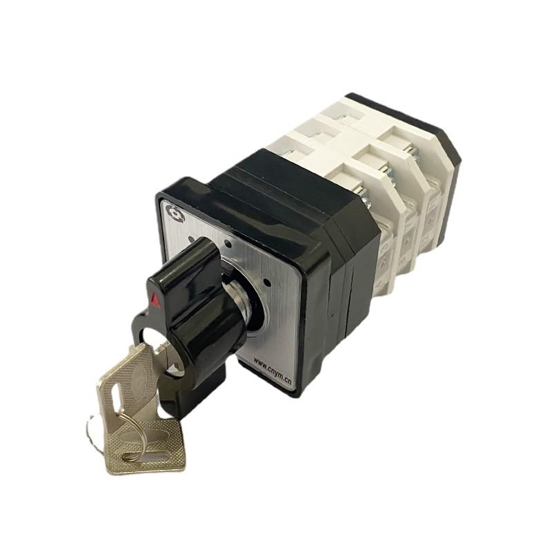 LW12-16YS2/3 with Key Rotaris ON-Off-ON Three Levels 690V 16A Control Circuit Power Supply Main Rotary Changeover Cam Switch