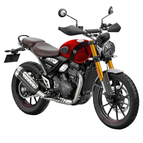 Image of Triumph Scrambler 400 X (349 CC) Bike Volcanic Red Booking for Ex-Showroom Price