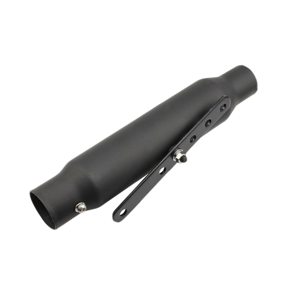 Silencieux d'échappement de moto Riloer 38mm/1.50in pour tuyau universel, tuyaux d'échappement de moto, adaptateur de tuyau d'échappement pour moto et acier inoxydable pour H-arley