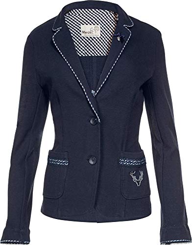 Preisvergleich Produktbild Marjo Trachten u. Dirndl Trachtenblazer Damen - Gunda - dunkelblau