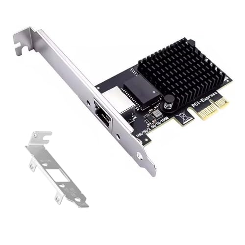Tarjeta PCIe de 10 Gbps con puerto RJ45 de metal para red NAS