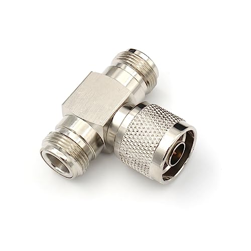 Conector coaxial N tipo macho a macho miniatura 4