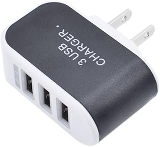 Obuyke Adaptador De Tomada De Energia Adaptador USB Carregadores De Telefone Celular Tomada Três USB Carregador De Parede Três USB Carregador Plugue USB Carregador De Viagem Soquete
