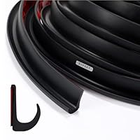 J Shape RV-regenrinne,5M RV-Regenrinne Selbstklebend PVC Auto Regenrinne für LKWs,Wohnmobile,Boot,Autos,Van,Tür (Schwarz)