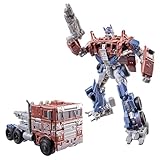 Transformers Studio Series Optimus Prime, Age of Extinction Voyager Class 6.75-Inch Converting Action Figure, Robot Toys for 8+