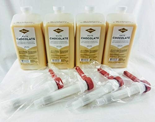 Starbucks Fontana Frappuccino White Chocolate Mocha Sauce, With Pump | 63 Oz #TOP2