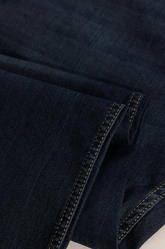 Image of SNITCH Plain Blue Relaxed Fit Jeans