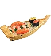 Amazon.co.jp: NUOLUX 刺身皿 舟盛り 器 刺身皿 盛り付け台 舟盛り皿