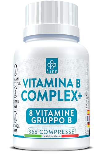 PiuLife Vitamina B Complex, 365 Compresse