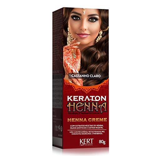 Henna Crème, Keraton, Castanho Claro