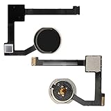 BisLinks for iPad Air 2 Home Button Key + Flex Cable Assembly Black A1566 A1567