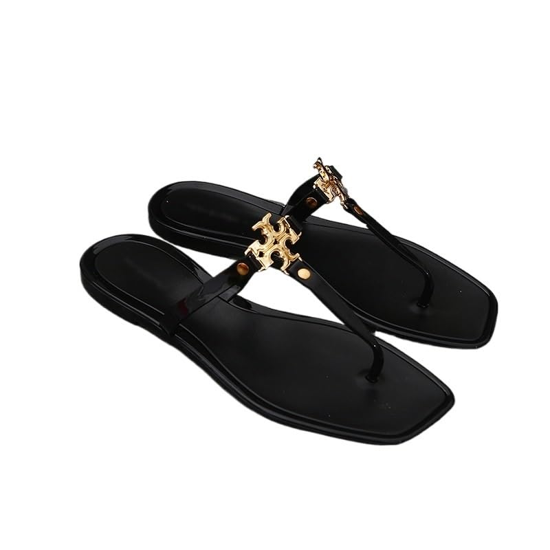 Slippers for Women's Comfort Flat Bottomed Beach Clip Toe Sandals2