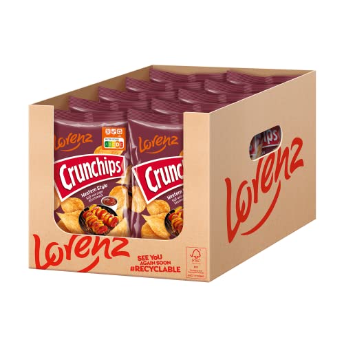 LORENZ | Crunchips Western Style | 10 x 150 g | vegan