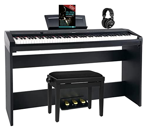 Steinmayer P-60 SM piano de scène home set noir - Les Beatles, Paul McCartney, John Lennon, RIngo Starr, George Harrison Steinmayer P-60 SM piano de scène home set noir