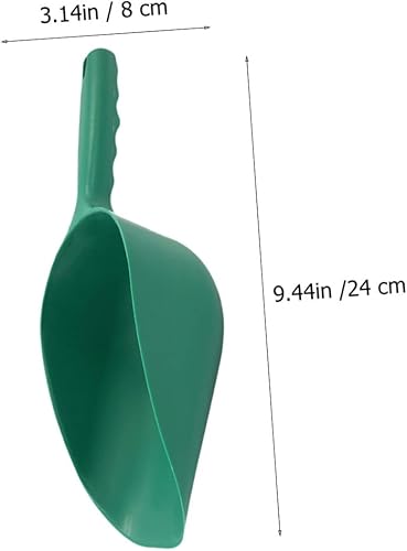 Miniatura 2 de GANAZONO Cuchara de suciedad Cuchara de plástico para suculentas Juego de espátula para bonsái, pala de comida para mascotas, pala de tierra para