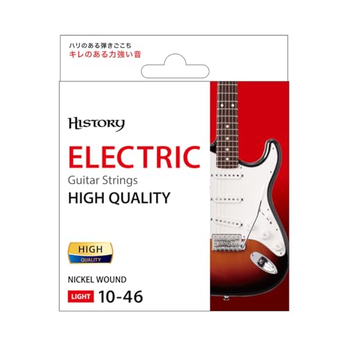 HISTORY EH1046 エレキギター弦 日本製 .010-.046 ライト ヒストリー