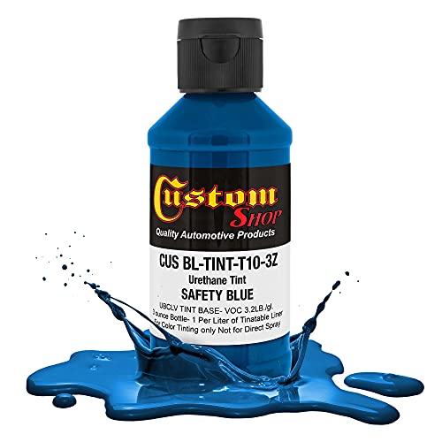 Image of Custom Coat 3 Ounce, Safety Blue, Bed Liner Tint Concentrate