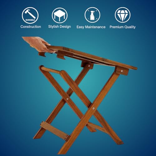 Cucunu Outdoor Folding Side Table 18X18 Inch For Patio thumb #6