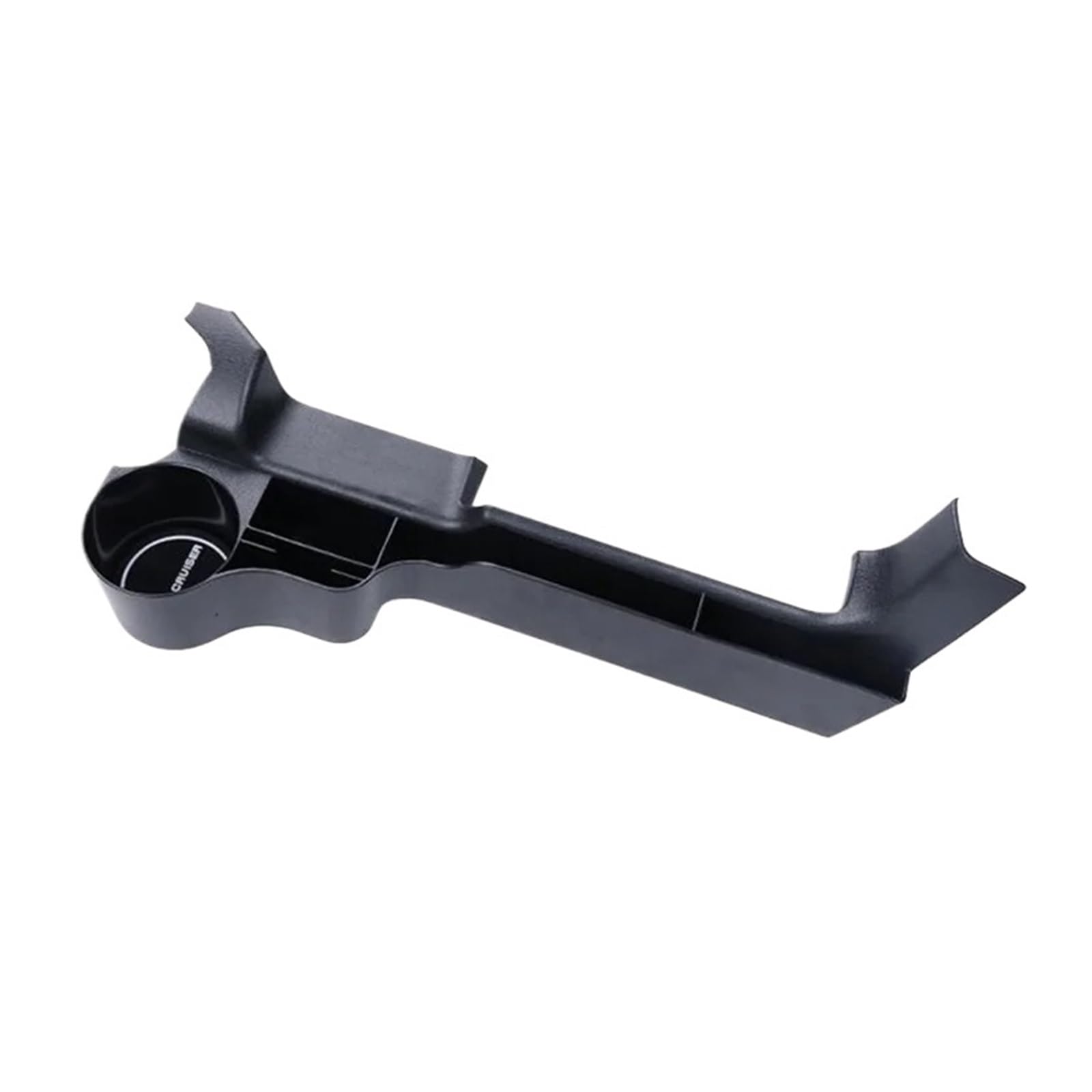 Porta Tazza Universale Auto per Toyota per Land per Cruiser 200 LC200 FJ200 2016-2020 Center Console Sedile Fessura Scatola Immagazzinaggio Organizzare Portas Tazzas Veicolo(Black Left)