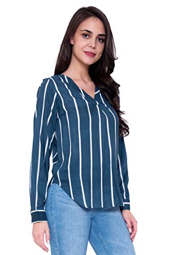 Image of rytras Women's Regular Fit Rayon Printed Top