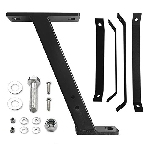 Kairay Lawn Mower Tractor Towing Hitch Garden Lawn Pro Tow Mower Hitch Kit Black Powder-Coated Finish #TOP2