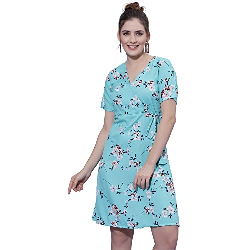 Image of OOMPH! Women's Crepe A-Line Mini Dress Pack of 1