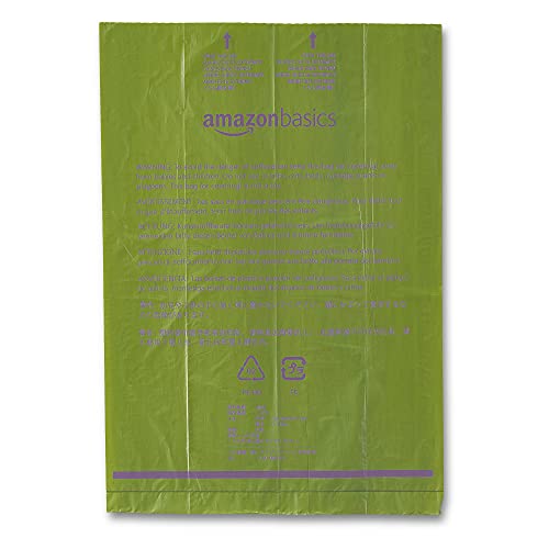 Amazon Basics Dog Poop Bags With Dispenser And Leash Clip, Lavender Scented, 540 Count, 36 Pack Of 15, 13 Inch X 9 Inch #TOP4