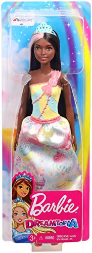 Barbie Princesse Dreamtopia Brune Poupee Mannequin Mattel - vue 8