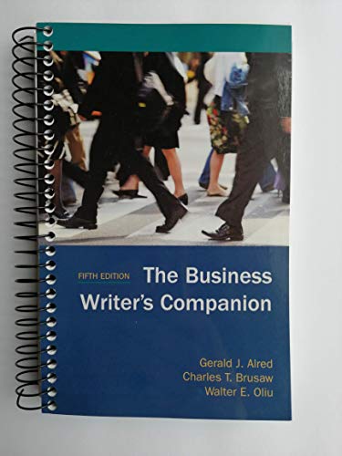 The Business Writer's Companion