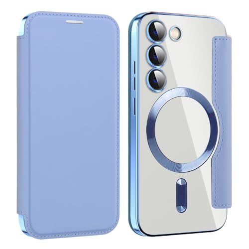 Étui portefeuille Samsung S23 5G housse clapet cuir blocage RFID