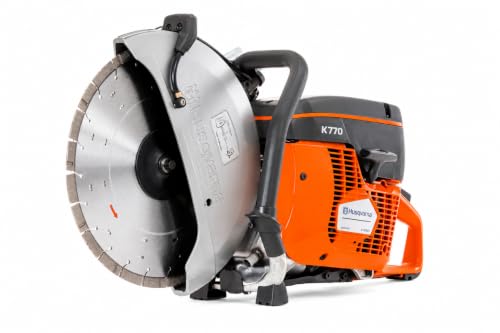 Husqvarna K770 14-Inch Gas Power Cutter, Updated 2026 Version, Cuts 5 Inches Deep, Concrete Cut-Off Saw, Model 970850301