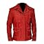 Red - Real Leather