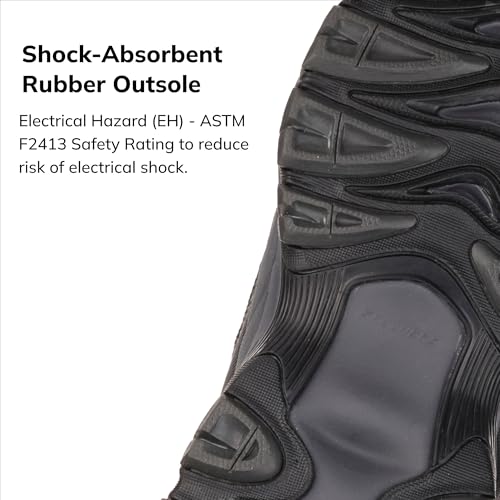 Skechers Men's Cankton Steel Toe Electrical Hazard Construction Shoes