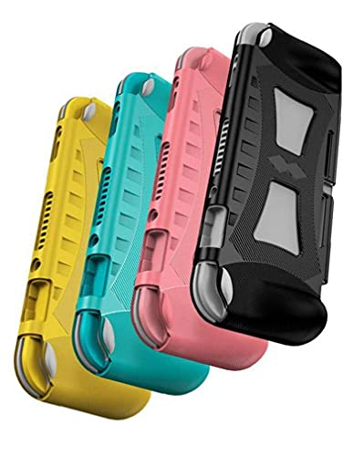 Coque de protection du jeu avec poignée à main compatible avec Nintendo Switch Switch Lite Portable Jaune Portable Outil Cover