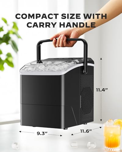 Máquina de hielo portátil Totnz 26 lbs/24 hrs miniatura 7