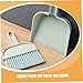 Luxshiny Mini Desktop Broom and Dustpan Set Compact Cleaning Tools Small Soft Bristle Brush with Dustpan for Quick Cleanups and Dust Removal