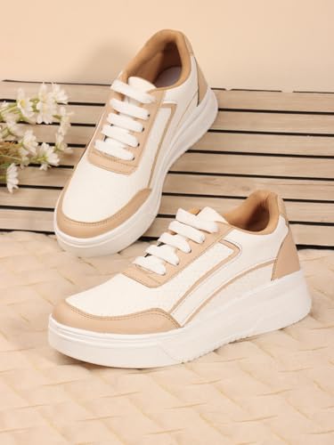 Image of Lightweight Walking Shoes Casual Lace-Up Sneaker for Women /Girls