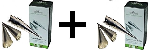 Fox Run Cream Horn Molds,2 pack(each pack has set of 6)