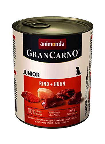 animonda GranCarno Original Junior - Huhn mit Riind - 6 x 800 g