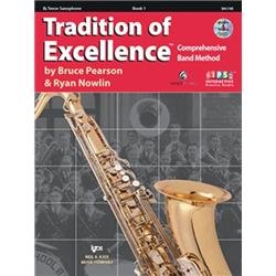 KJOS W61XB Tradition of Excellence - Book 1 - Tenor Sax