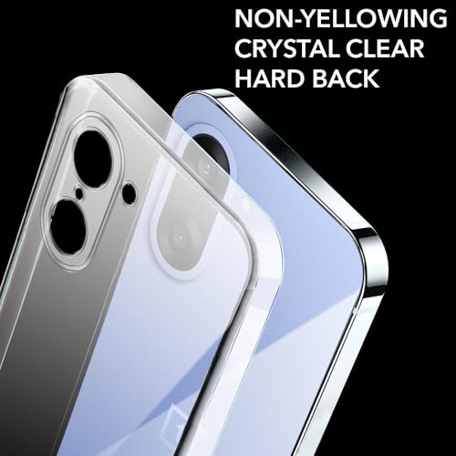 Image of DIZORO Compatible with Oneplus nord Ce5 5G Back Cover Case Clear,[ Anti Yellow ][Military Grade Protection] Hard PC Back Cover Transparent
