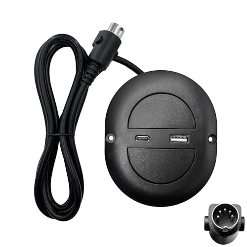 Oval 2 Button 5 Pin Power Recliner Electric Sofa Switch Hand Control