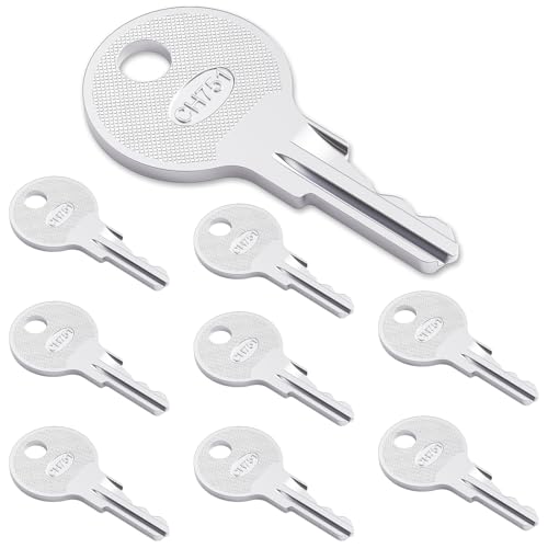 CH751 Keys Pack of 9 CH751 RV Keys for RV Compartments Campers Storage Cabinets Push Locks