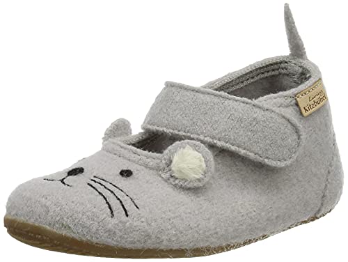 Living Kitzbühel Jungen Mädchen 4007-0606 Slipper, lichtgrau, 22 EU