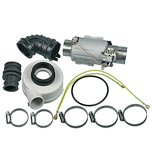 Preisvergleich Produktbild Bauknecht 481010518499 ORIGINAL Heizung Heizelement Durchflussheizung Durchlauferhitzer komplett Spülmaschine Geschirrspüler